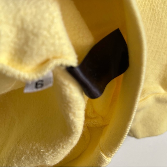 Bananas monkey Kids hoodie Size 6 Youth NWT Yellow. - Picture 7 of 8